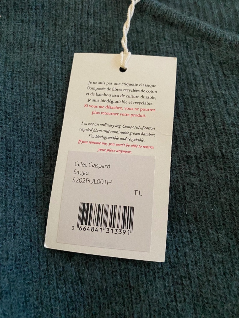 La Maille Sezane Gaspard NWT - Picture 9 of 15